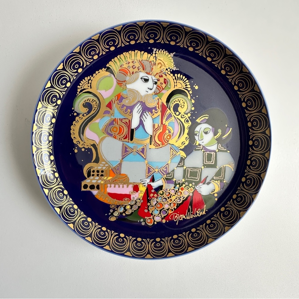 ROSENTHAL SAMMELTELLER ALADIN #8. Rosenthal studio-line. Collection plate.